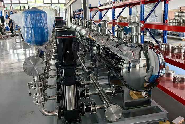 Complete equipment assembly area