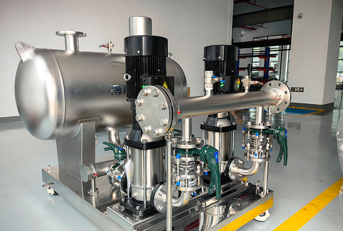 Complete equipment assembly area